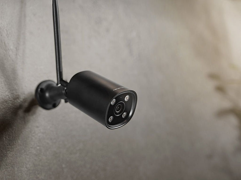 NEXSMART™ VISION5 PLUS 2K HD SURVEILLANCE CAMERA - 4-PACK + STICKERS