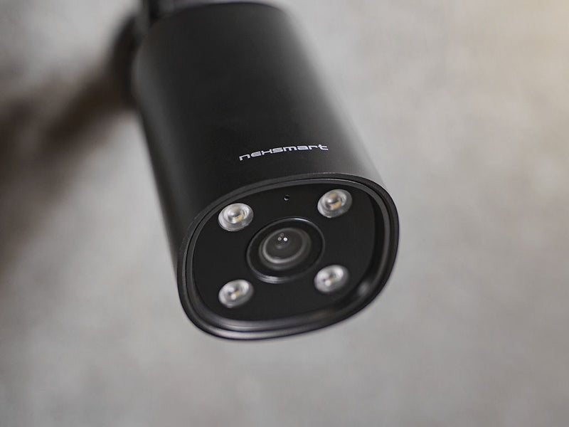 NEXSMART™ VISION5 PLUS 2K HD SURVEILLANCE CAMERA - 2-PACK + STICKERS