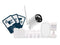 NEXSMART™ SMALL SMART ALARM PACKAGE WITH CAMERA (0-50M2)