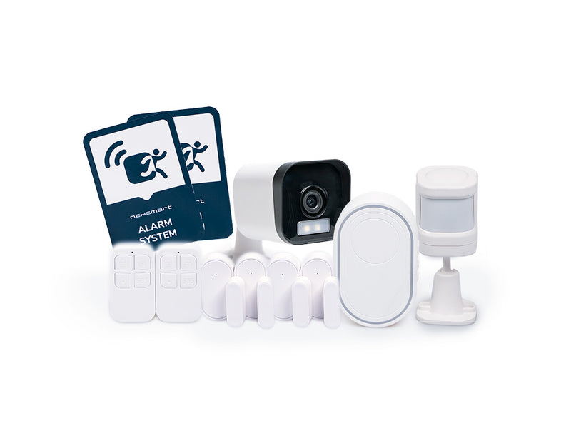 NEXSMART™ SMALL SMART ALARM PACKAGE WITH CAMERA (0-50M2)