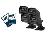 NEXSMART™ VISION6-B - 4-PACK SURVEILLANCE CAMERA + STICKER - 1
