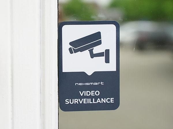 NEXSMART™ SURVEILLANCE STICKER